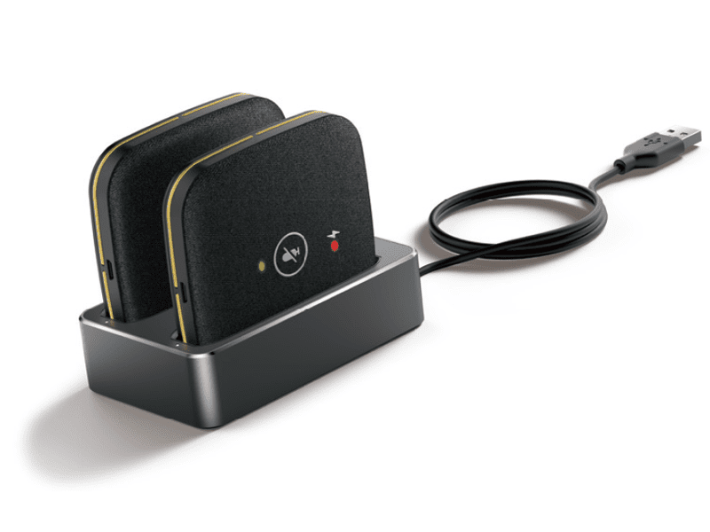 Yealink CPW65-PACKAGE CPW65 Wireless Mic 2 , WDD60 DECT Dongle, Charger Cradle, 2 Yr