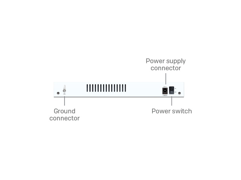 Sophos CS101-8FP Sophos Switch - 8 port with Full PoE - Desktop, Wall Mount