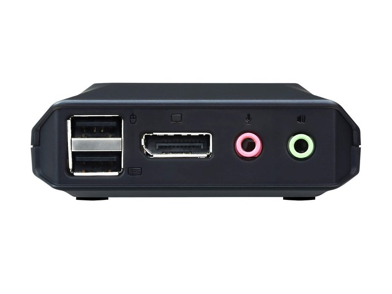 ATEN 2-Port USB DisplayPort Cable KVM Switch