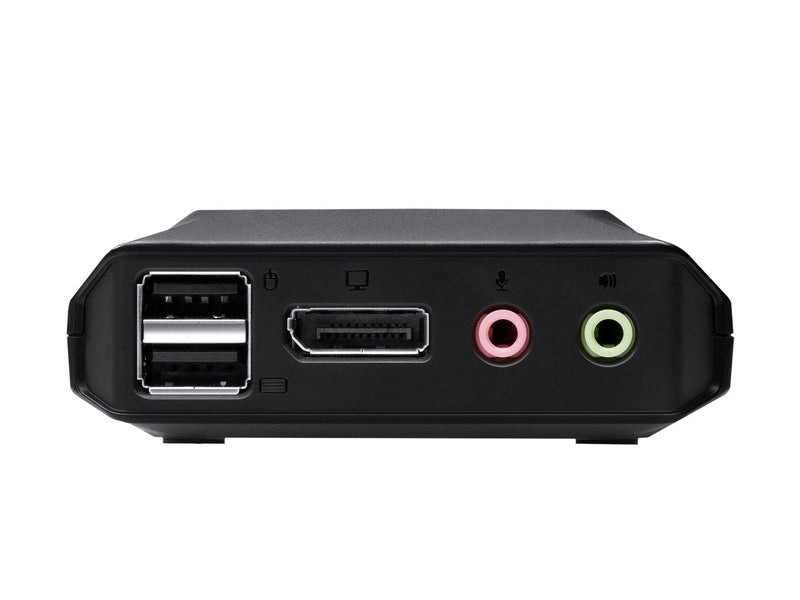 Aten 2-Port USB-C DisplayPort Hybrid Cable KVM Switch