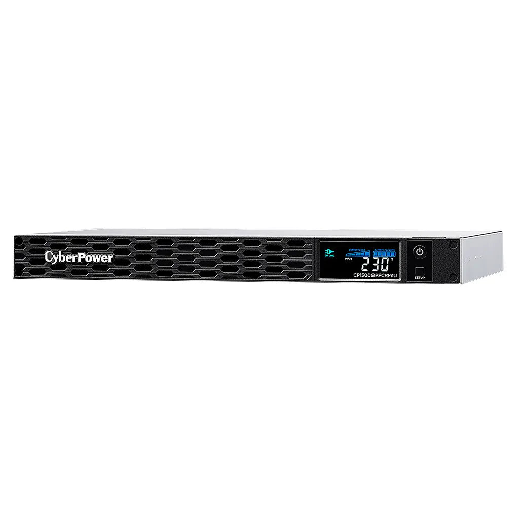 CyberPower Sinewave PFC 1U 1500VA/900W Line-Interactive Rackmount UPS CP1500EIPFCRM1U