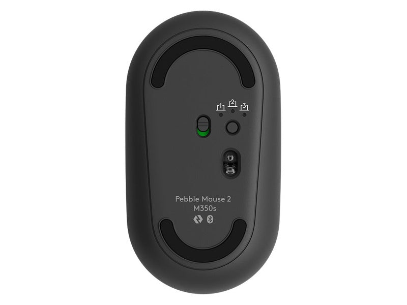 Logitech Pebble 2 M350s Compact Wireless Mouse - Tonal Graphite 910-006988