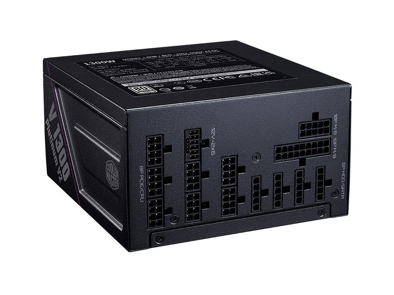 Cooler Master V 1300W Platinum, ATX, 135mm Fan, Modular Cable, 12-Year Warranty