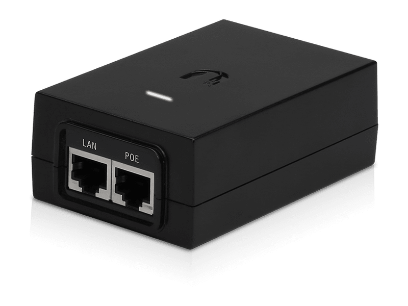 Ubiquiti PoE Injector, 24VDC, 24W, Surge& Clamping Protection, Maximum Surge Discharge, Peak Pulse Current, Earth Ground AC Cable