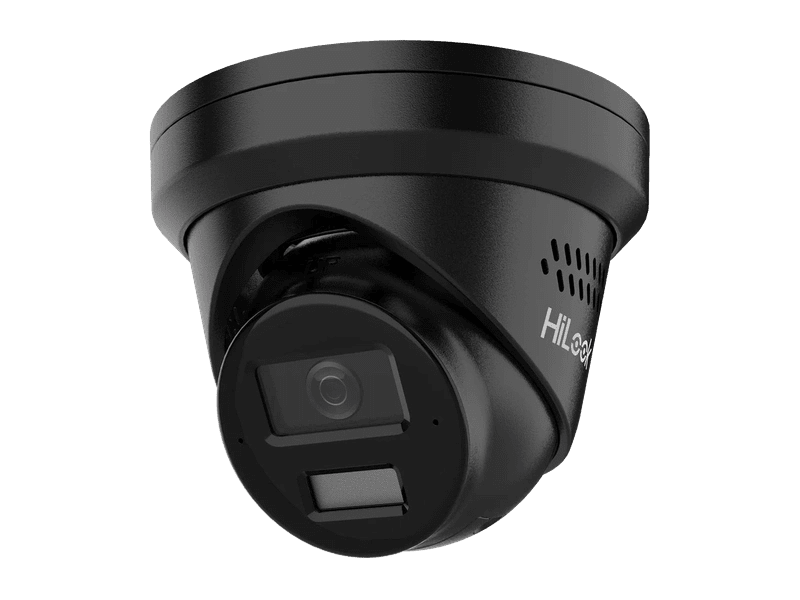 Hikvision HiLook T289H-MU-Sl 8MP Turret, Black, Blue /Red, Fixed 2.8mm, IR 30M, Mic, 3Yr