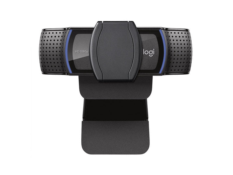 Logitech C920e Business Webcam for Pro Quality Meetings Brown box