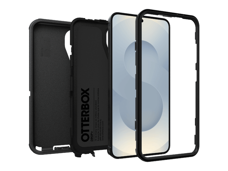 OtterBox Defender Samsung Galaxy S25 5G 6.2' Case Black