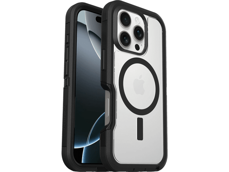 OtterBox Defender XT MagSafe Apple iPhone 16 Pro 6.3' Case Clear/Black