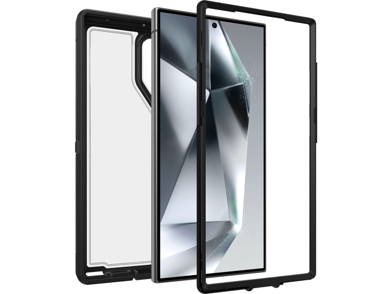 OtterBox Defender XT Clear Samsung Galaxy S24 Ultra 5G 6.8' Case Clear/Black