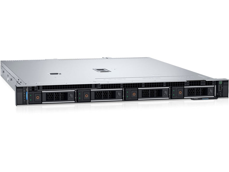 Dell PowerEdge R360 1U Rack Server, E-2434 4-Bay 3.5”, 16GB PC5-4800 , H755, BOSS-N1 RAID1: 2x 480GB SSD , 1x 12TB SAS 600W 3YR NBD