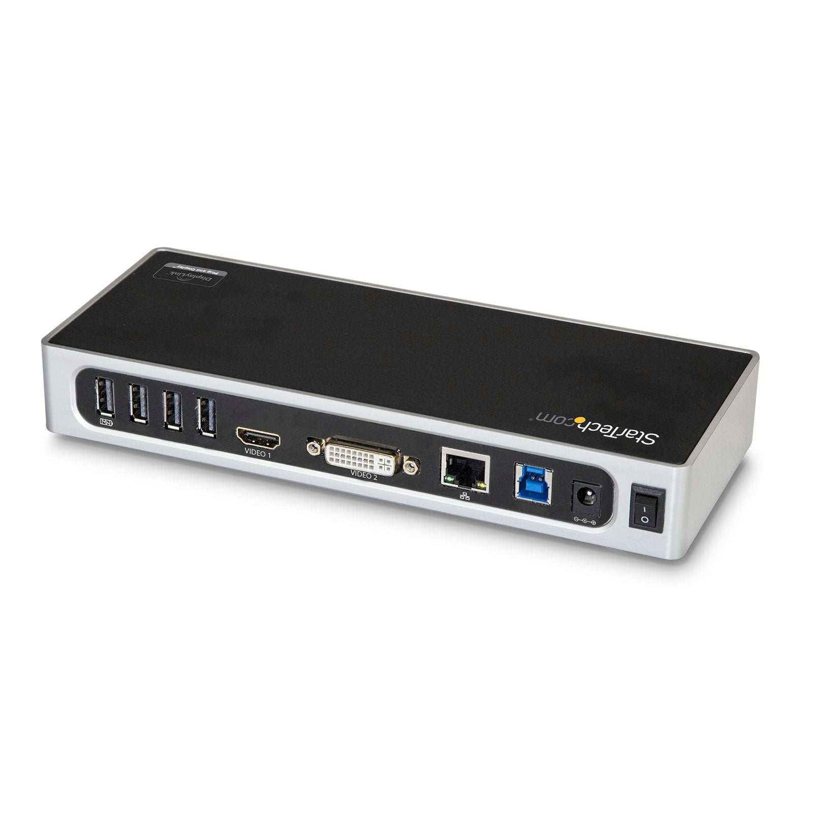 StarTech USB 3.0 Dock, Dual Display, HDMI, DVI, USB 6 , RJ45, 3Yr