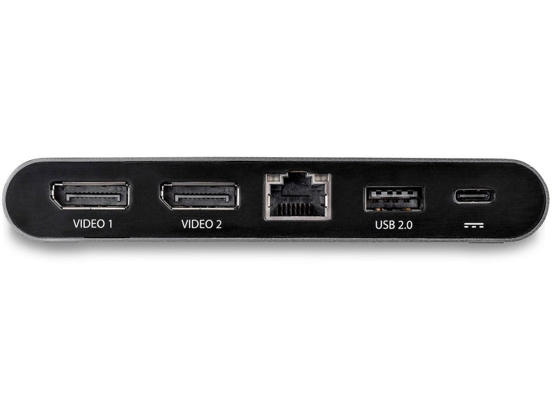 StarTech Mini USB-C 4K Dock, Dual Display, DP 2 , USB 2 , RJ45, 85W, 3Yr