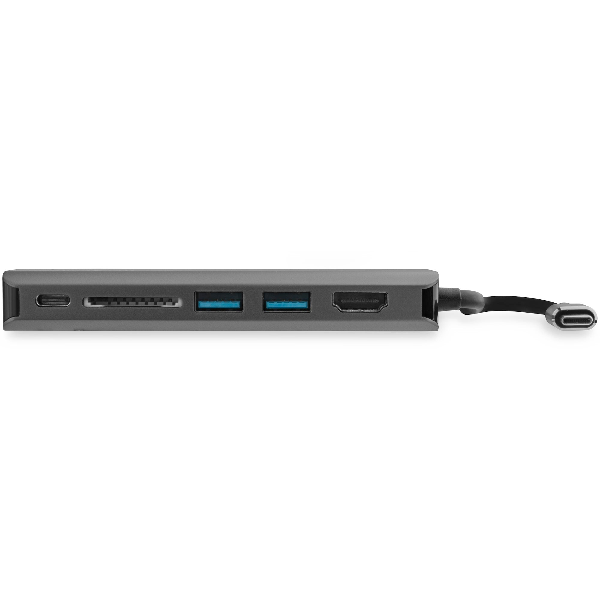 StarTech USB-C Thunderbolt 3 Multiport Adapter, 4K HDMI USB 2 , RJ45, SD, Single Display, 48W