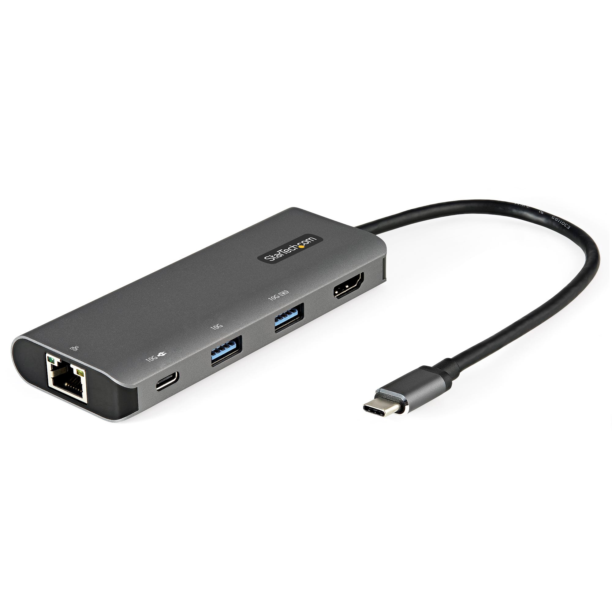 StarTech USB-C Multiport Adapter, 4K, HDMI, USB 2 , GbE, Single Display, 85W PD, 3Yr