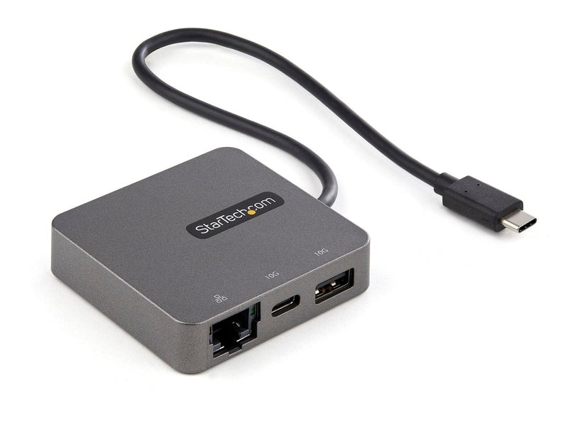 StarTech USB-C Multiport Adapter, 4K, HDMI, VGA, GbE, USB, Single Display, 3Yr