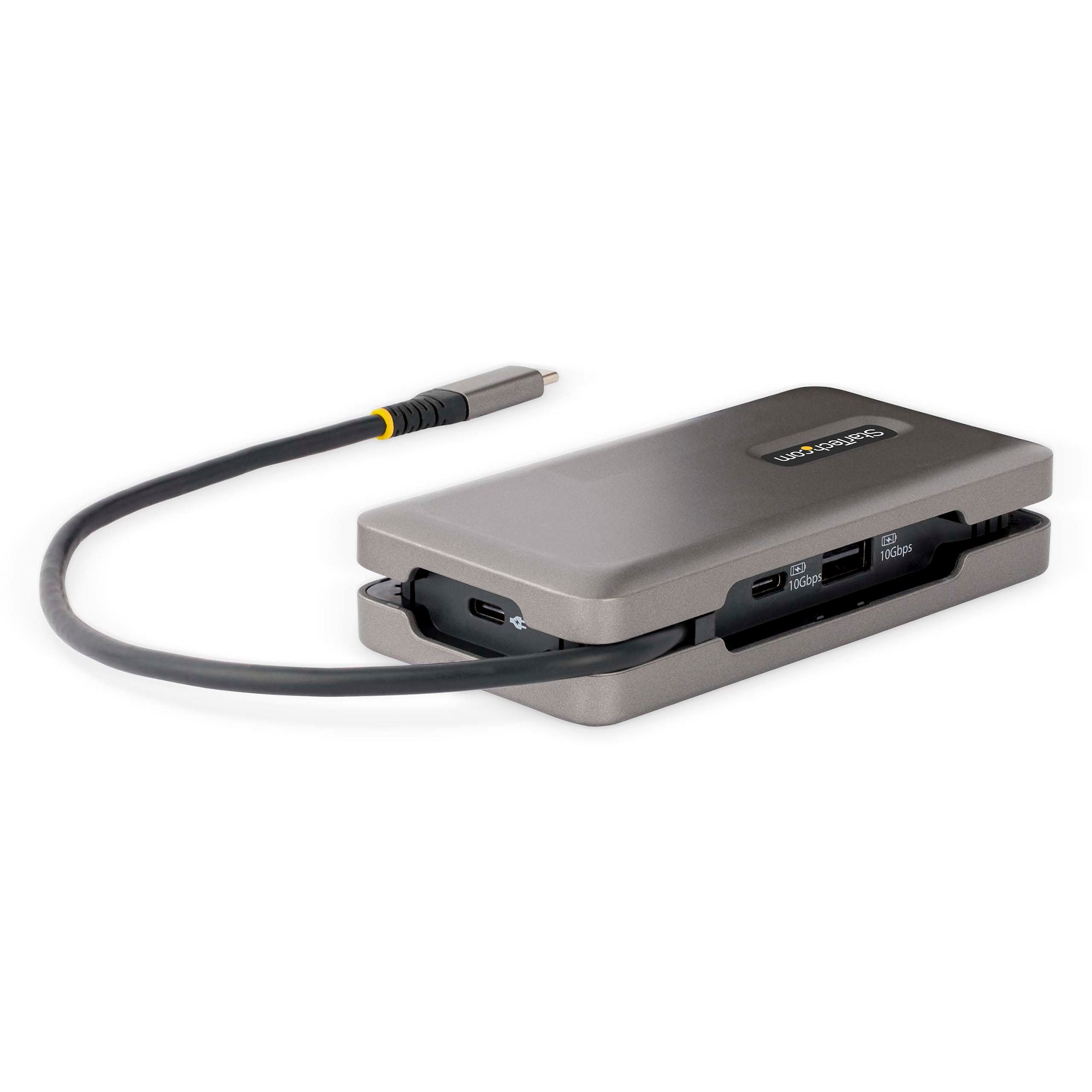 StarTech USB-C Multiport Adapter, 4K HDMI/VGA Mini Laptop Travel Dock 3 Yr