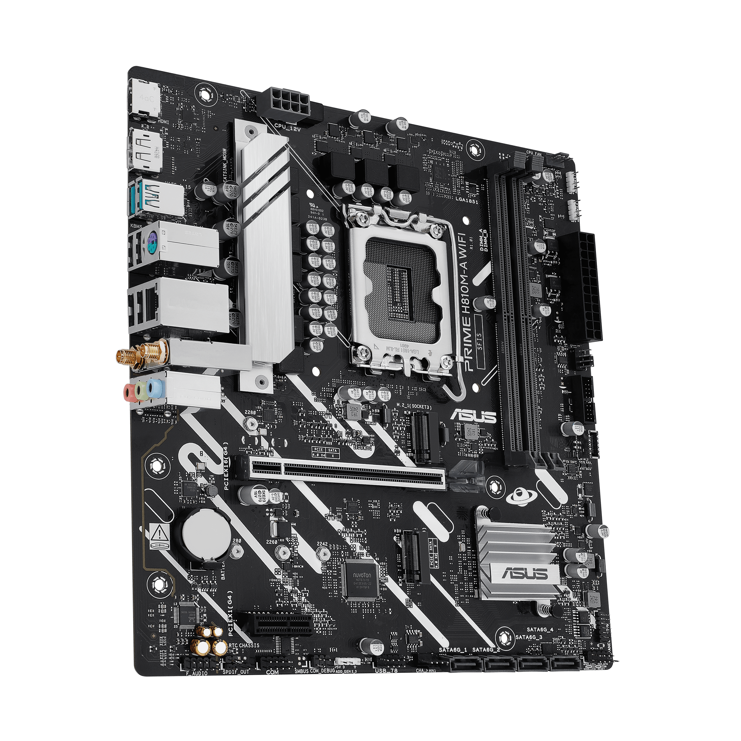 ASUS PRIME H810M-A WIFI-CSM Micro-ATX Motherboard