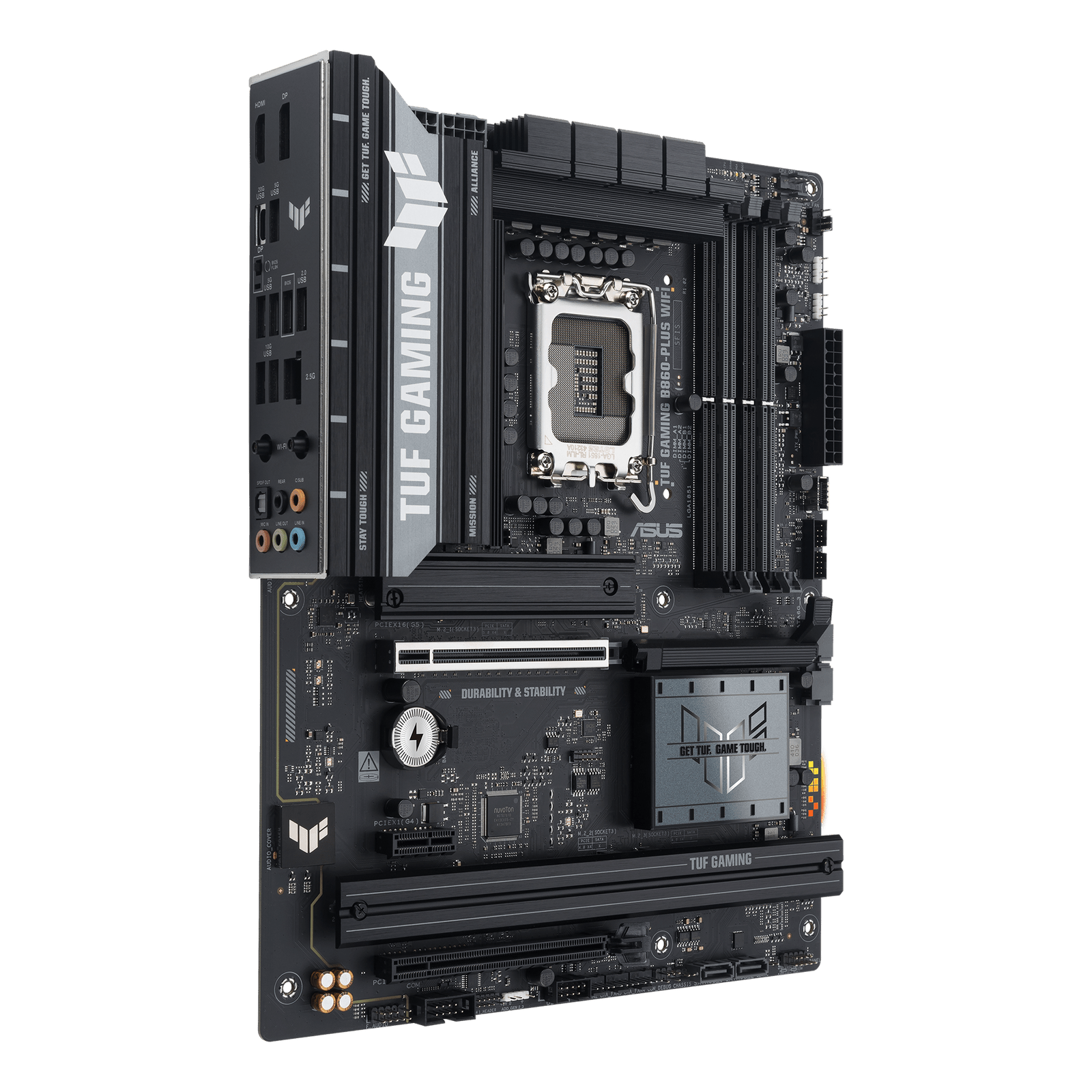 ASUS TUF GAMING B860-PLUS WIFI LGA1851 ATX Motherboard