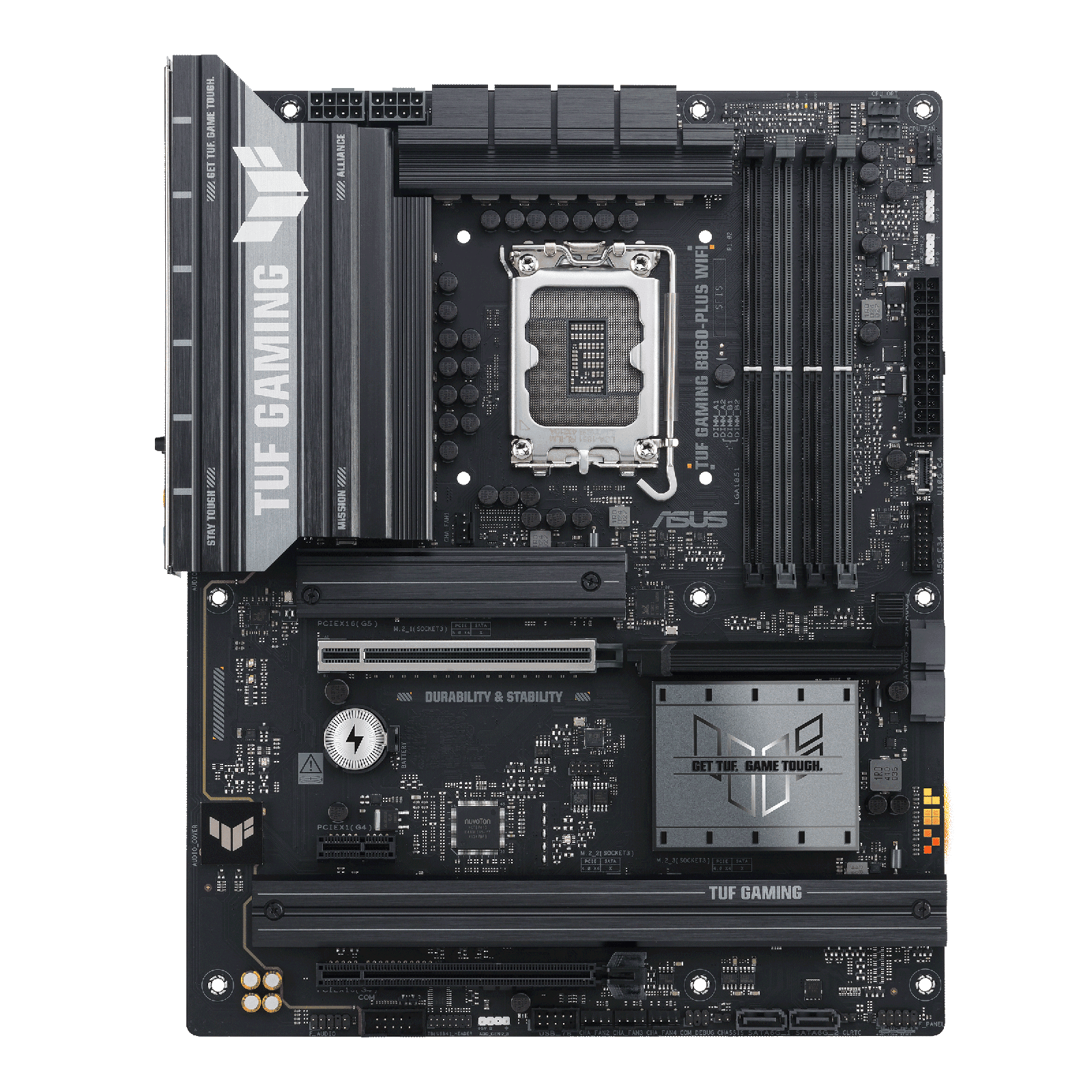 ASUS TUF GAMING B860-PLUS WIFI LGA1851 ATX Motherboard