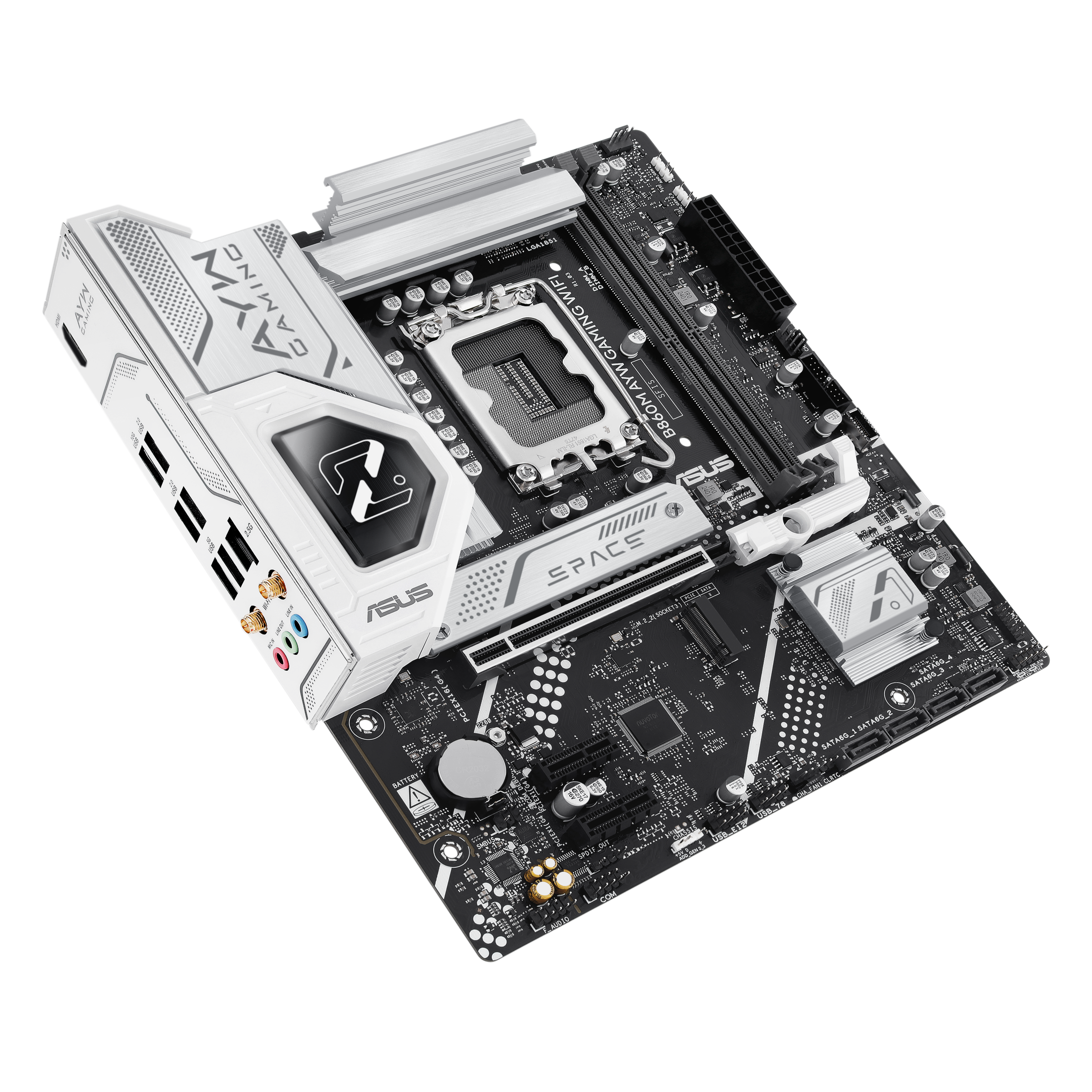ASUS B860M AYW GAMING WIFI Micro-ATX Motherboard