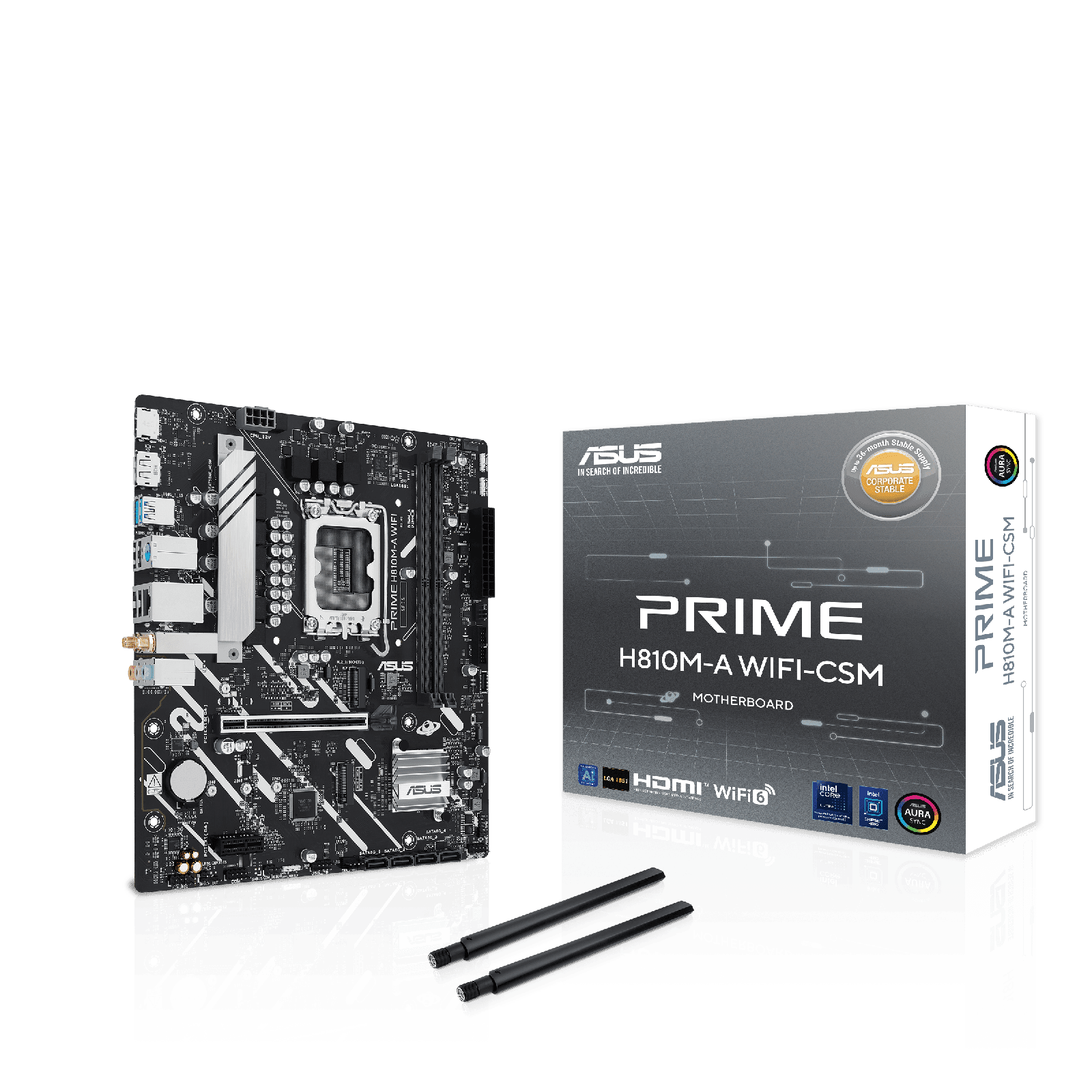 ASUS PRIME H810M-A WIFI-CSM Micro-ATX Motherboard