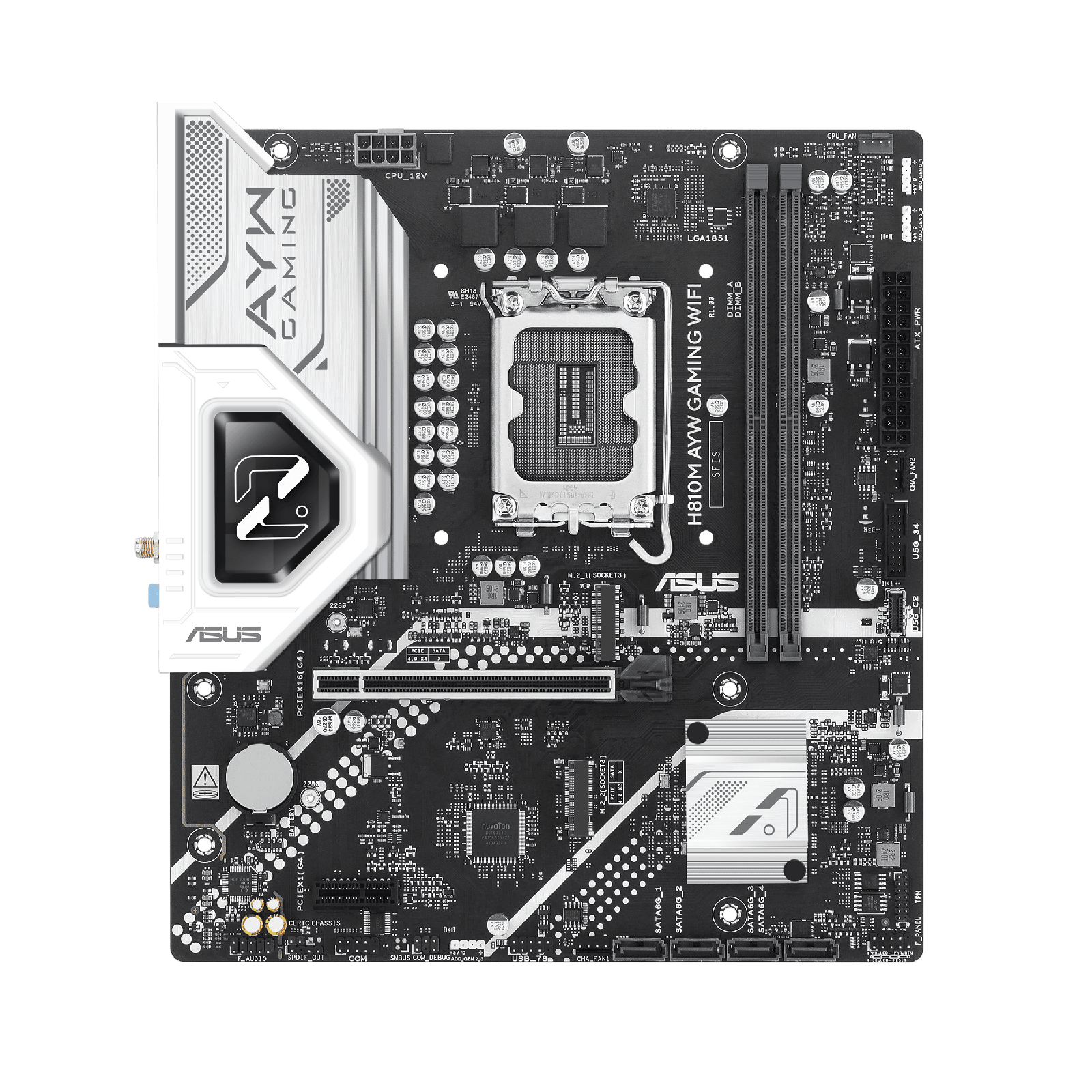 ASUS H810M AYW GAMING WIFI-CSM Micro-ATX Motherboard