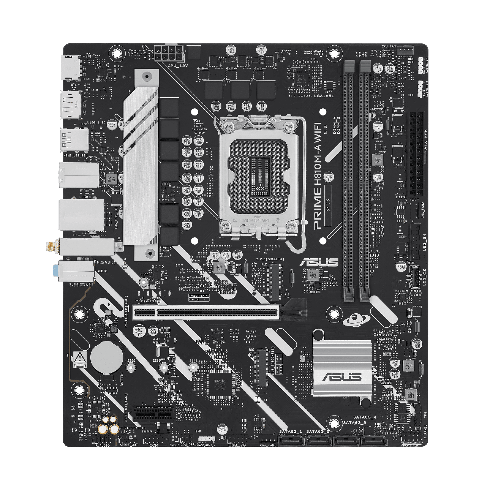 ASUS PRIME H810M-A WIFI-CSM Micro-ATX Motherboard