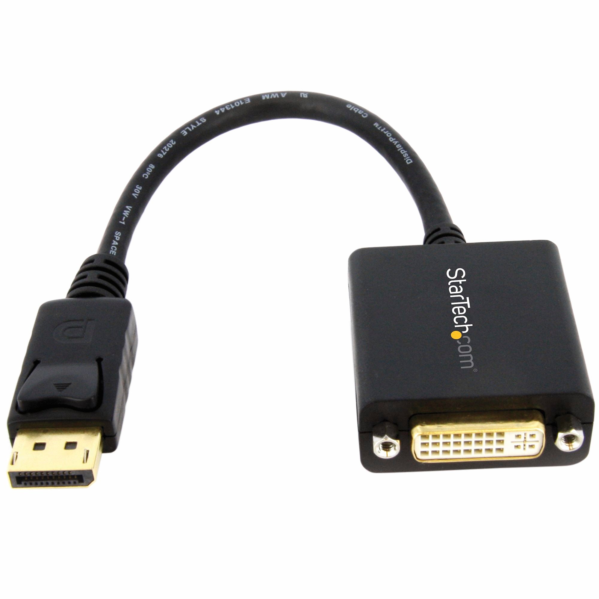 StarTech DP to DVI Adapter, 3Yr