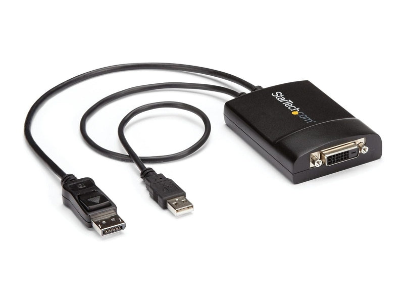 StarTech DP to DVI-D Adapter, USB Power, 3Yr