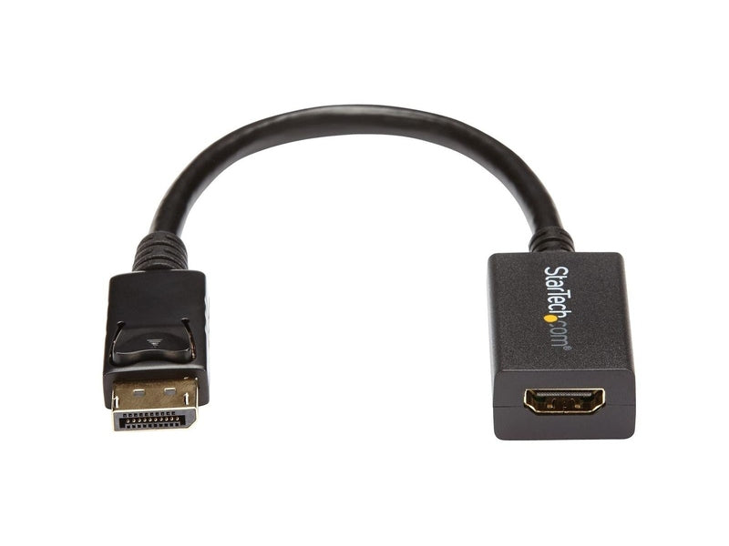 StarTech DP to HDMI Adapter - DP 1.2 to HDMI Video Converter 3Yr