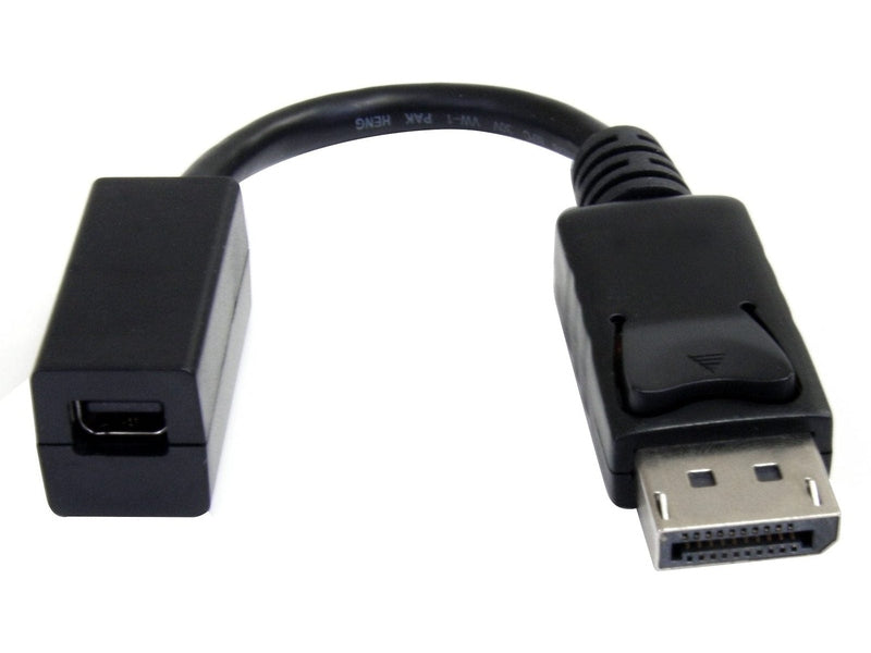 StarTech 6" DisplayPort to Mini DisplayPort Video Cable Adapter - M/F