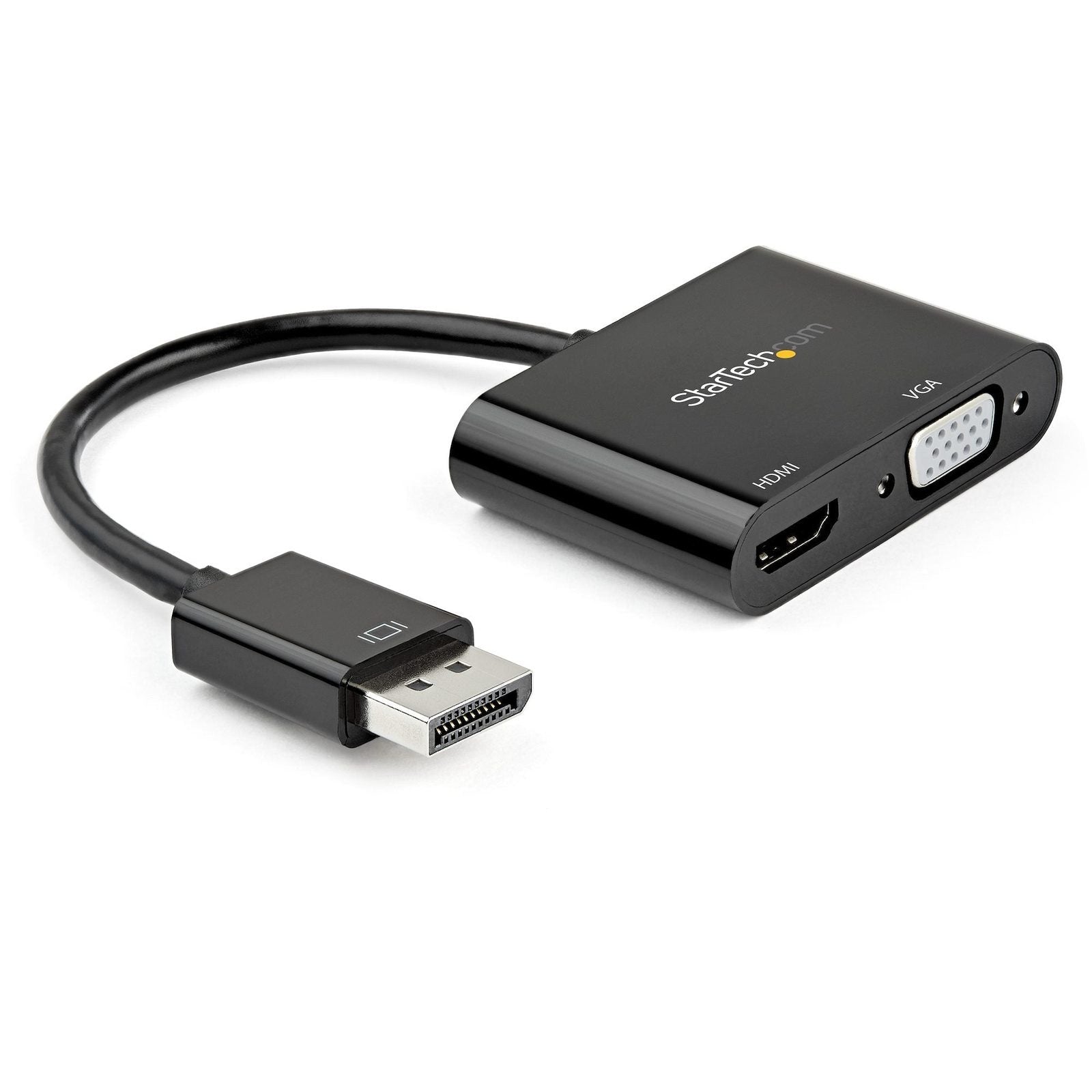 StarTech DP to HDMI VGA Adapter Converter - HDMI 2.0 4K 60Hz 3 Yr