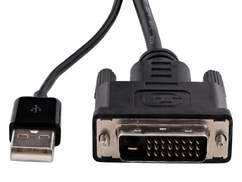StarTech DVI-D to DP Adapter, USB Power, 2Yr
