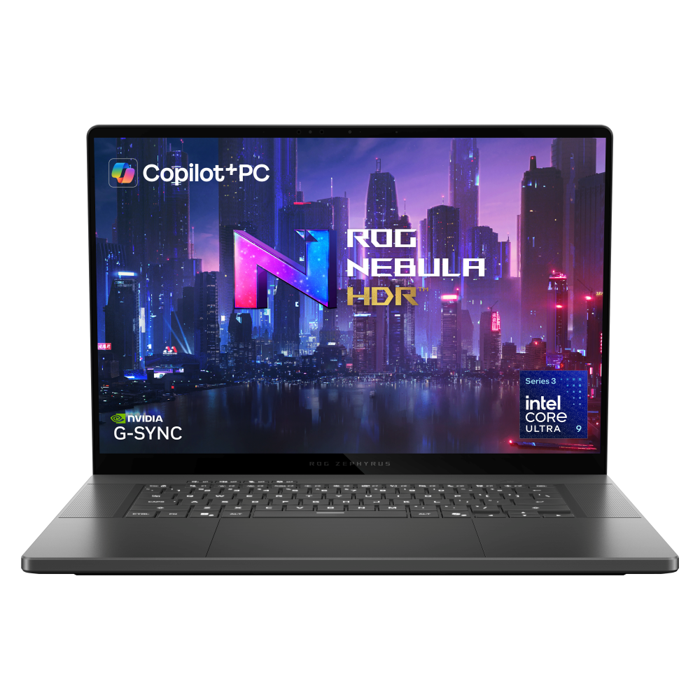ASUS ROG Zephyrus G16 GU606AW-TB009W 16-inch 2.5K OLED 240Hz Core Ultra 9 386H 32GB 1TB SSD RTX 5080 Windows 11 Home Laptop 90NR0PG2-M001S0