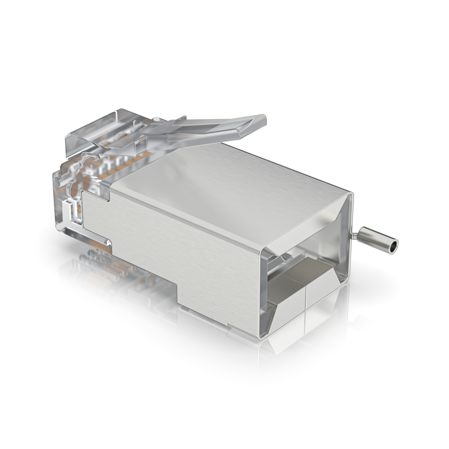 Ubiquiti UISP Surge Protection Connector SHD, 100 Pack, Sheilded Cable RJ45 Connector, Replaces TC-Con