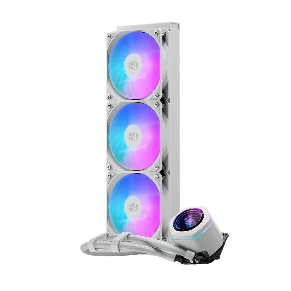 Cooler Master MasterLiquid Core Nex 360mm ARGB CPU Liquid Cooler - White