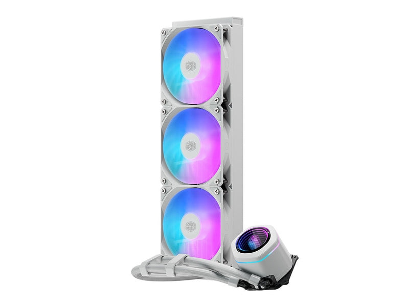 Cooler Master MasterLiquid Core Nex 360mm ARGB CPU Liquid Cooler - White