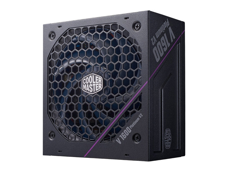 Cooler Master V 1600W Platinum, ATX, 135mm Fan, Modular Cable, 12-Year Warranty