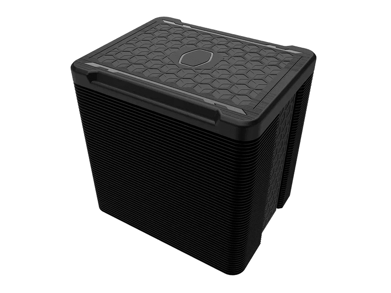 Cooler Master DT621 6 Heatpipes 120mm Fan Dual-Tower CPU Air Cooler - Black