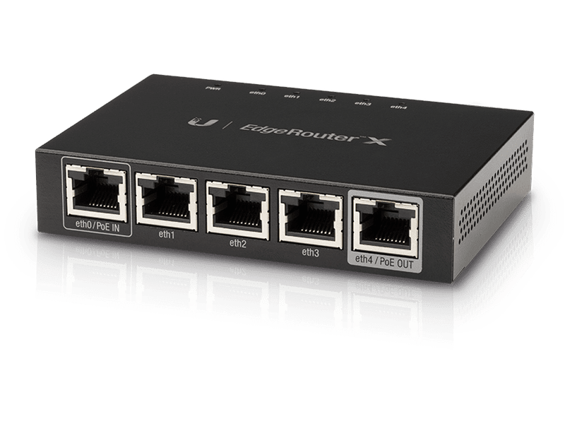 Ubiquiti EdgeRouter X - Advanced Gigabit Ethernet Router ER-X