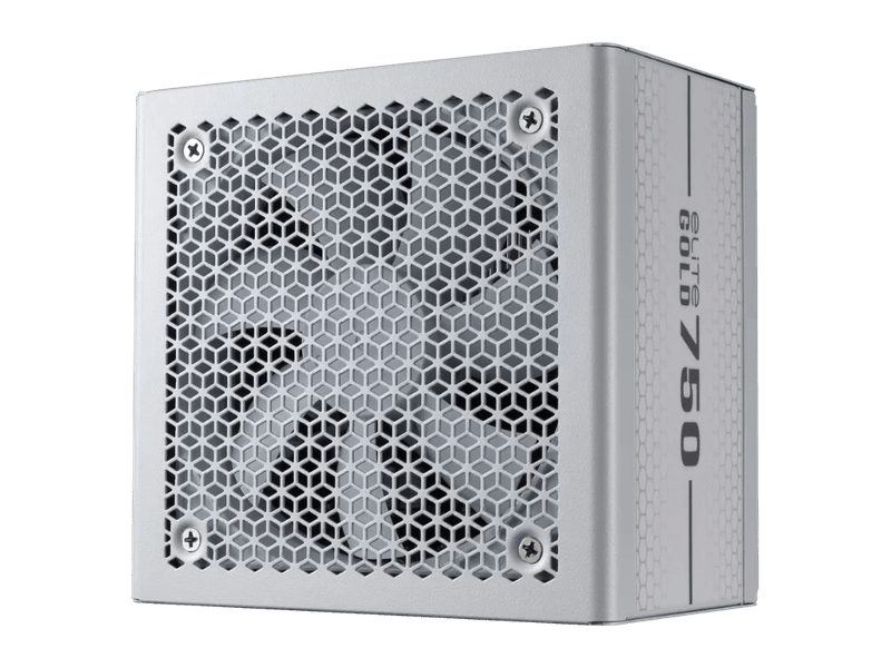 Cooler Master Elite Gold 750 750W 80+ Gold Fully Modular ATX 3.1 Power Supply - White Edition