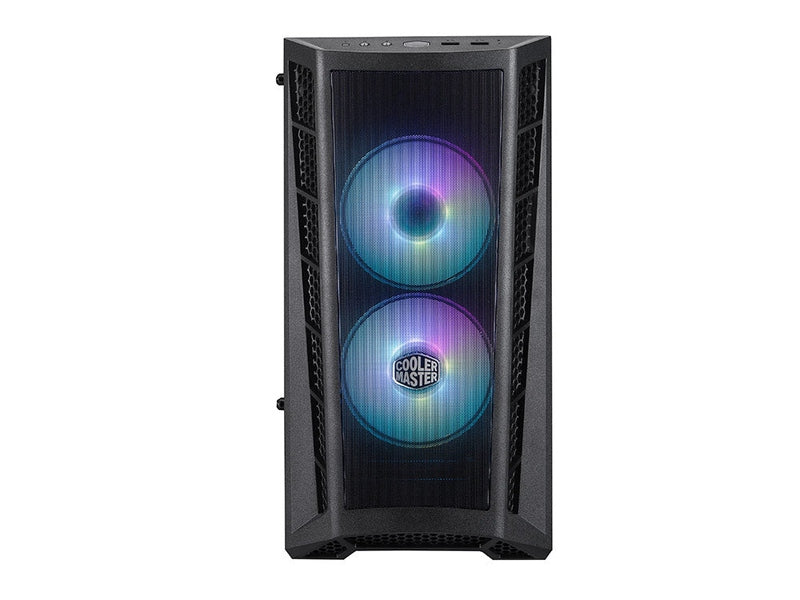 Cooler Master MasterBox MB311L ARGB, mATX, Fine Mesh Front Panel, Tempered Glass Side Panel