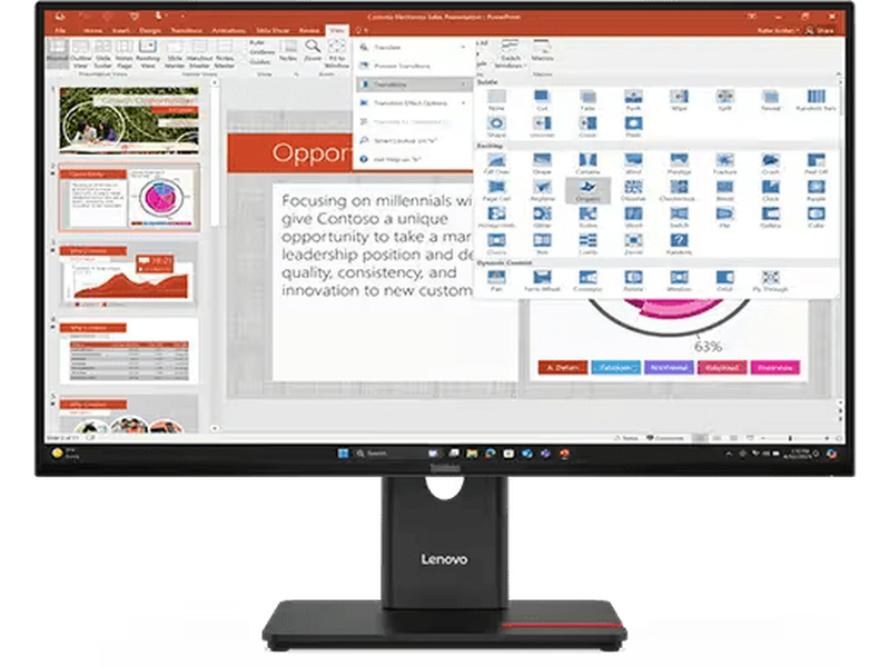 Lenovo ThinkVision T27i-40 27′ FHD 120Hz Business Monitor 64A5MAR6AU