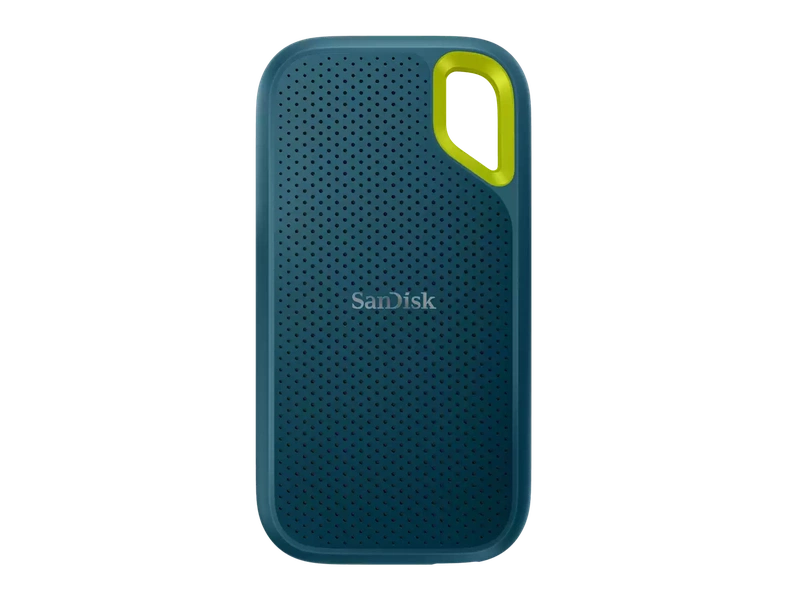 SanDisk Extreme® 2TB Portable SSD V2 USB 3.2 Gen 2, Type C & A