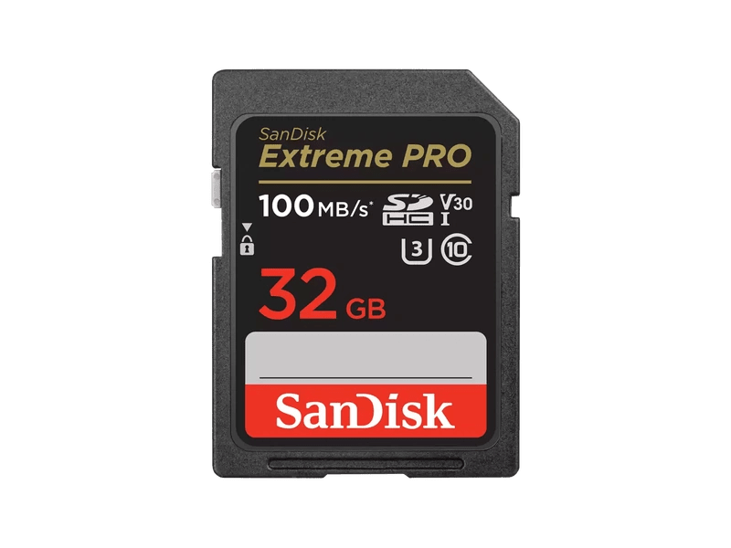 SanDisk Extreme PRO SDHC And SDXC UHS-I Card - 32GB SDSDXXO-032G-GN4IN