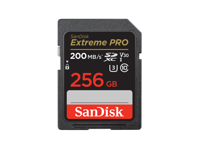 SanDisk Extreme Pro 256GB SDHC and SDXC Memory Card SDSDXXD-256G-GN4IN