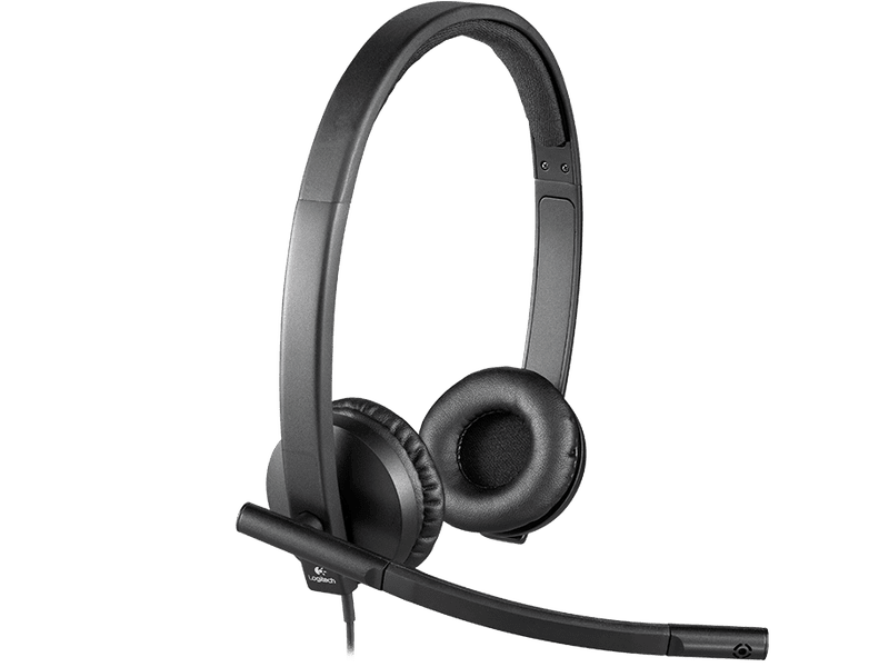 Logitech H570E USB Stereo Headset - 981-000574