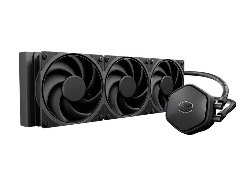 Cooler Master MasterLiquid Atmos II Stealth 360mm All-Black Non-LED AIO Liquid CPU Cooler