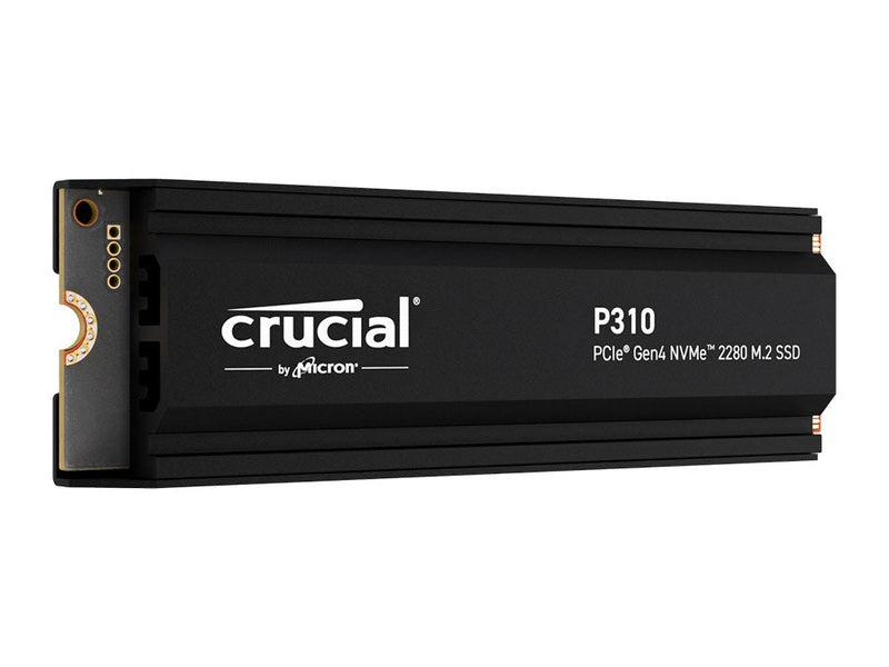 Crucial CT4000P310SSD5 P310 4TB PCIe Gen4 NVMe 2280 M.2 SSD with Heatsink