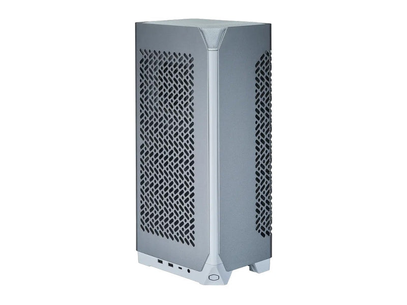 Cooler Master NCORE 100 Air Aluminium Mesh Mini-ITX Case - White, Supports 356mm VGA Card